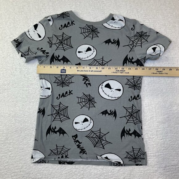 The Nightmare Before Christmas Jack Skellington Halloween SS Graphic Tee Youth L - Picture 5 of 9